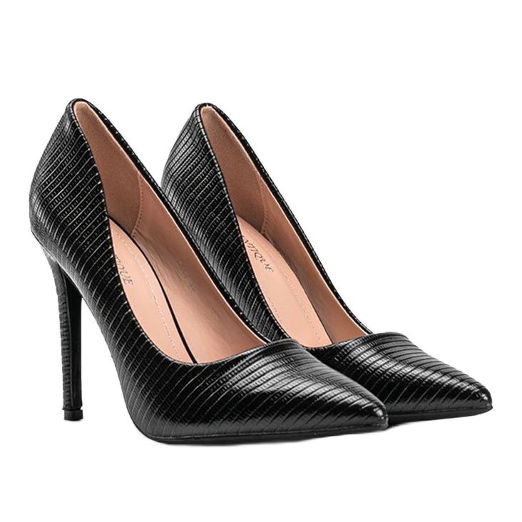 Décolleté nere sul tallone Blanca nero 1