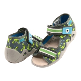 Sandali Befado scarpe per bambini 350P023 verde 2