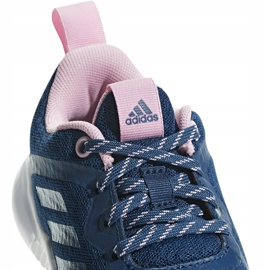 Scarpe da bambino Adidas FortaRun XK D96948 blu navy rosa 5