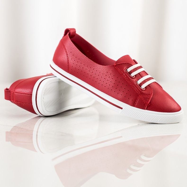 SHELOVET Slip sportivi rosso 1