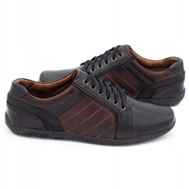 Mario Pala Scarpe uomo in pelle 616 marrone 1