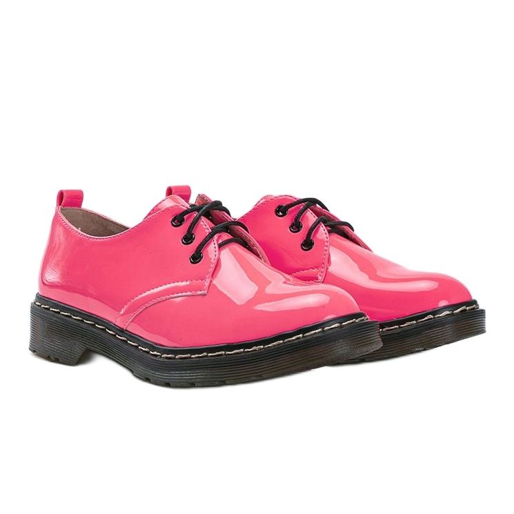 Scarpe laccate rosa Jocelyn 2