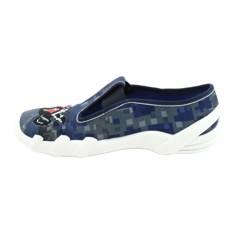 Scarpe per bambini Befado 290Y203 blu navy blu grigio 2