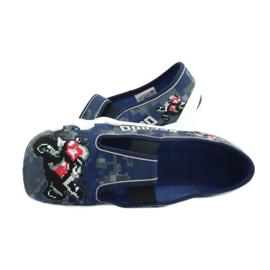 Scarpe per bambini Befado 290Y203 blu navy blu grigio 5
