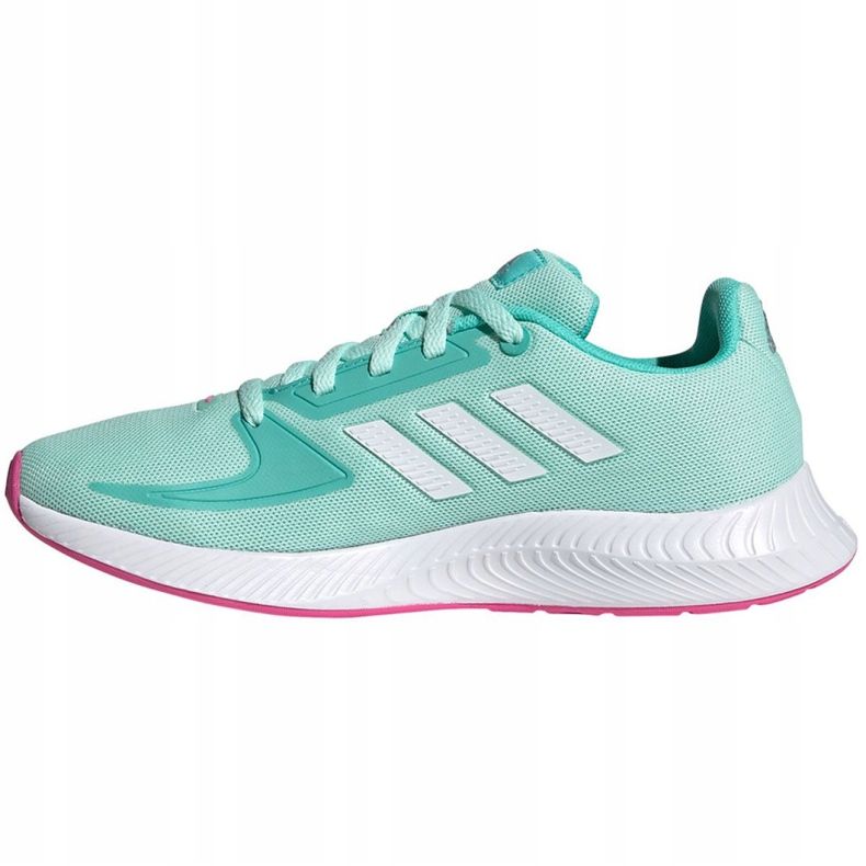 Adidas Runfalcon 2.0 K Jr FY9502 scarpe da corsa verde 1