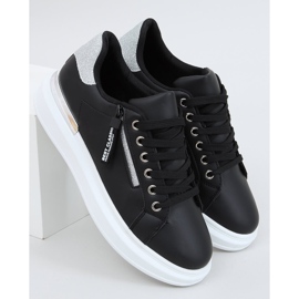 Sneakers nere da donna F006 Black nero 1