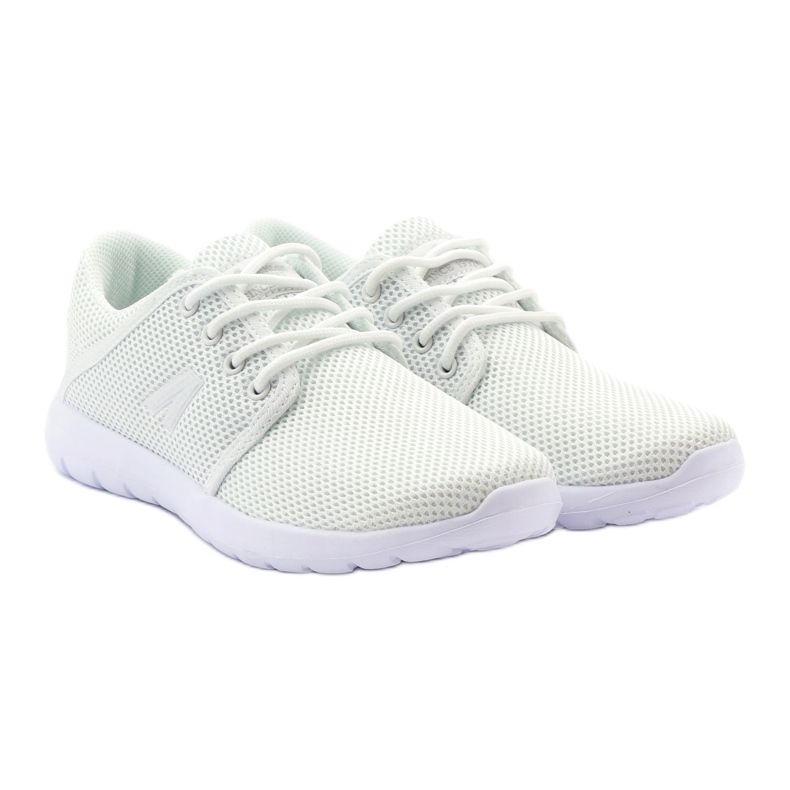 American Club Scarpe sportive da donna bianche americane 98-C leggere bianco 4