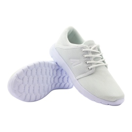 American Club Scarpe sportive da donna bianche americane 98-C leggere bianco 3