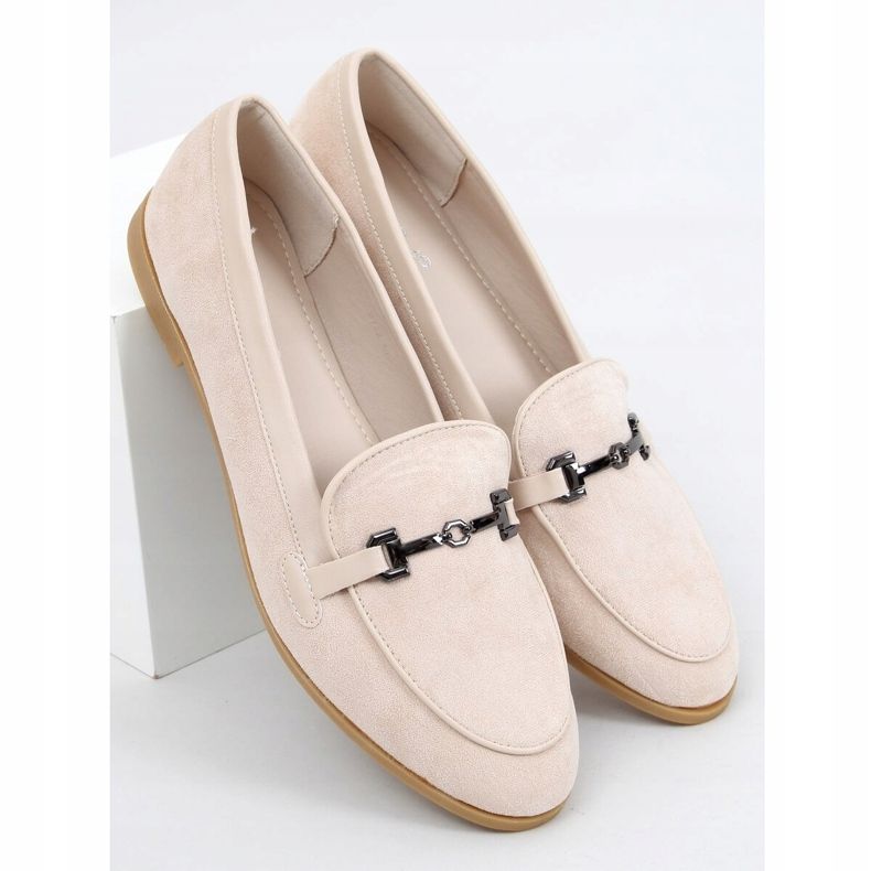 Mocassini da donna beige 8742 Beige 1