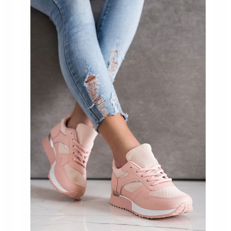 SHELOVET Sneakers alla moda per la primavera rosa 2