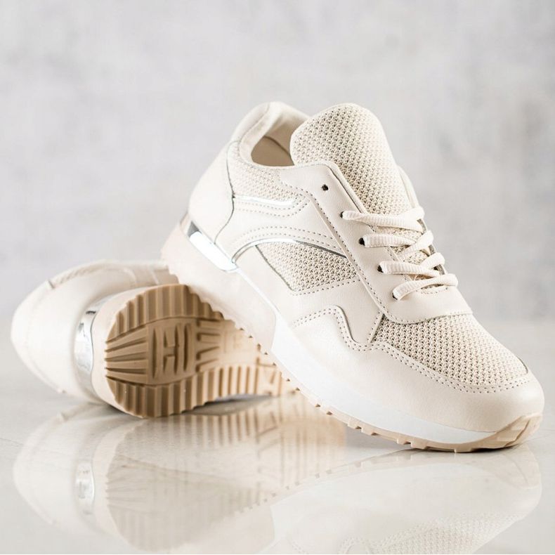 SHELOVET Sneakers alla moda per la primavera beige 2
