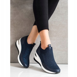 ARTIKER Sneakers in tessuto blu navy 2