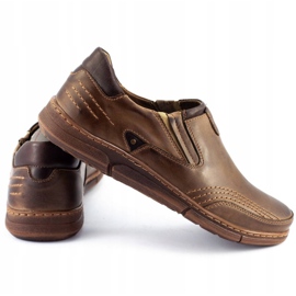 Polbut Slip-on da uomo J51 marrone 3