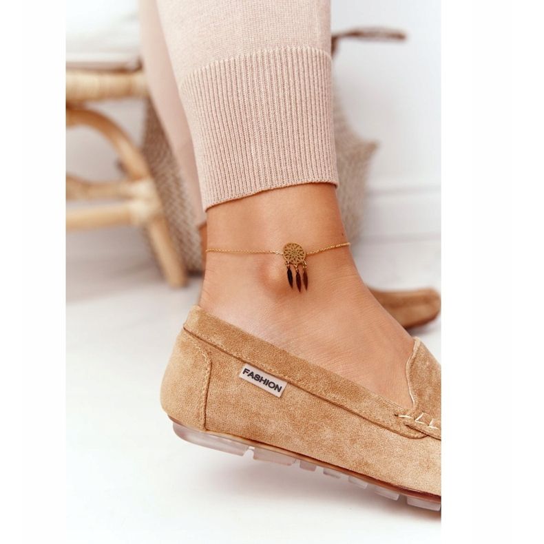 PH1 Mocassini Donna Scamosciati Beige San Marino 1