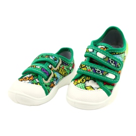 Befado Velcro Sneakers Bang 907P122 multicolore verde 1