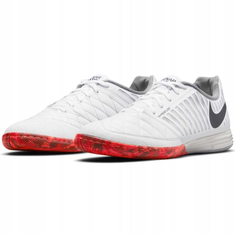 Nike Lunargato Ii M 580456 106 scarpe da calcio bianco bianco 2