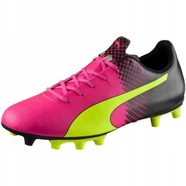Scarpe da calcio Puma evoSPEED 5.5 Tricks Fg M 10359601 rosa 3