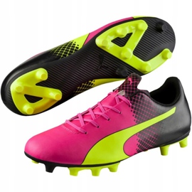 Scarpe da calcio Puma evoSPEED 5.5 Tricks Fg M 10359601 rosa 4