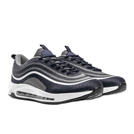 Sneakers sportive da uomo Keyon blu navy 1