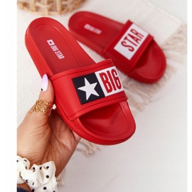 Pantofole per bambini Big Star DD374153 Rosse rosso 1