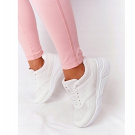 NEWS Sneakers con zeppa da donna bianche Avery bianca 1