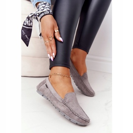 PH1 Mocassini Donna Scamosciati Grigio San Marino 2