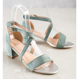 Sandali con cinturino Sergio Leone multicolore blu 1