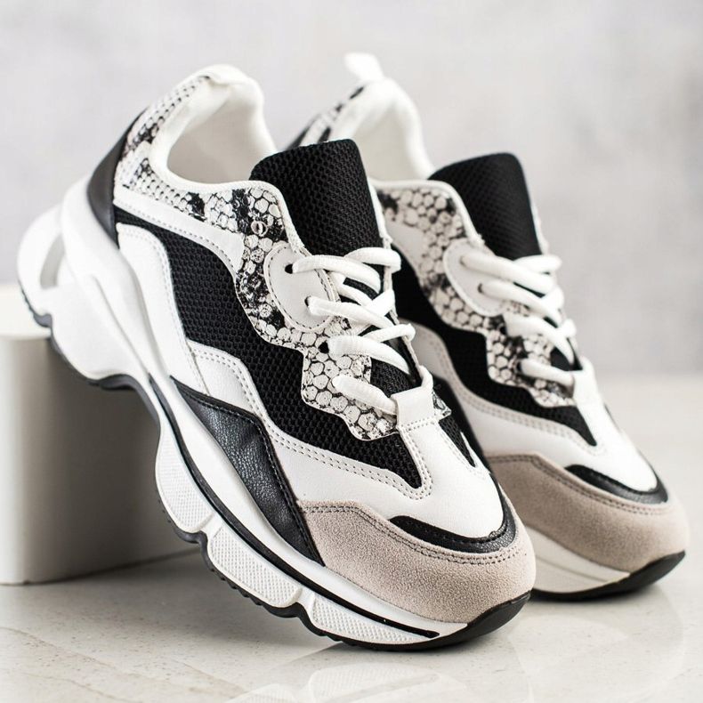SHELOVET Scarpe da ginnastica comode multicolore 1