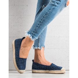 Goodin Espadrillas in pelle scamosciata blu blu navy 1