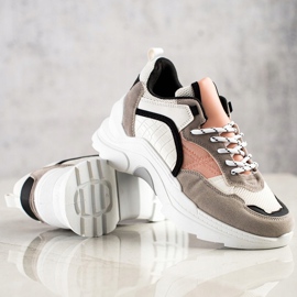 SHELOVET Sneakers colorate alla moda multicolore 1