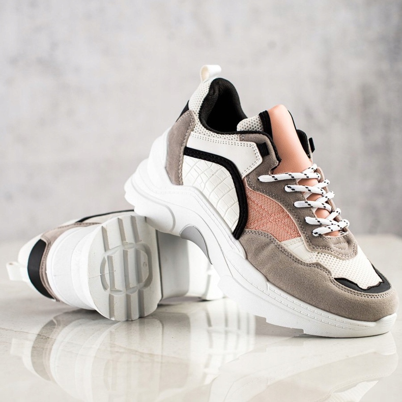 SHELOVET Sneakers colorate alla moda multicolore 1