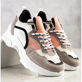 SHELOVET Sneakers colorate alla moda multicolore 2