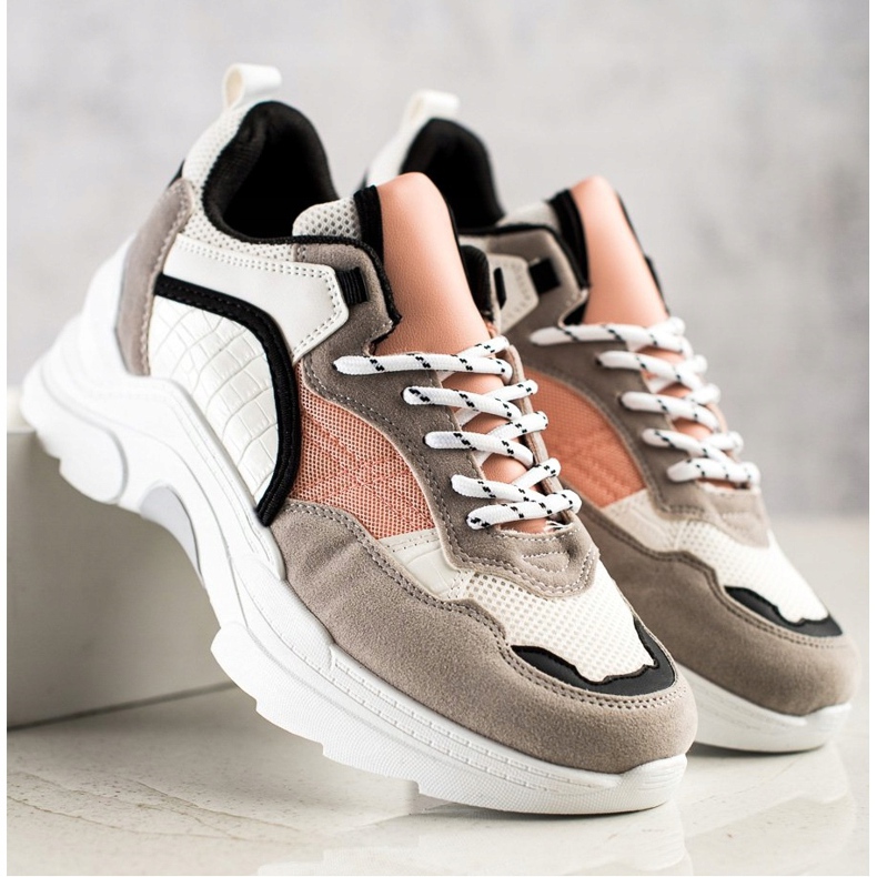 SHELOVET Sneakers colorate alla moda multicolore 2