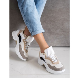 SHELOVET Sneakers colorate alla moda multicolore 1