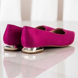 Filippo Décolleté Con Tacco Decorativo rosa 1