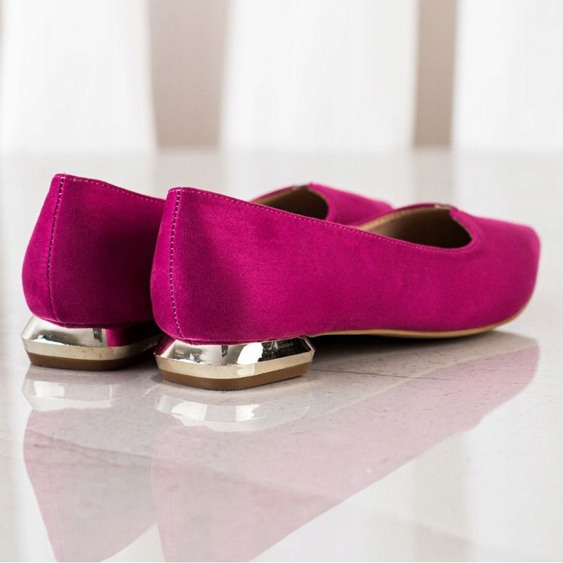 Filippo Décolleté Con Tacco Decorativo rosa 1