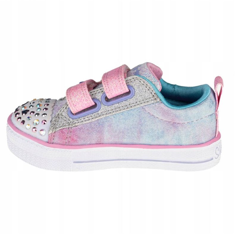Scarpa Skechers Shuffle Lite Sweet Supply Jr 20320N-LPMT nero multicolore 1