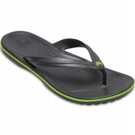 Pantofole Crocs Crocband Flip verde grafite 11033 OA1 multicolore 2