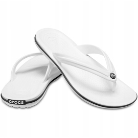 Pantofole Crocs Crocband Flip bianco 11033 100 1