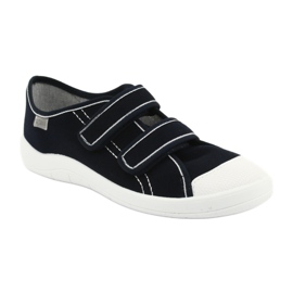 Sneakers da bambino Befado con velcro 124Q005 Blu navy 1