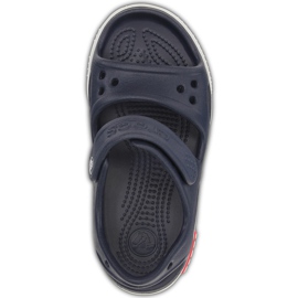 Sandali Crocs per bambini Crocband Ii Sandal blu navy-bianco 14854 462 1