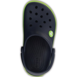 Crocs per bambini Crocband Clog K blu navy-verde 204537 4K6 1