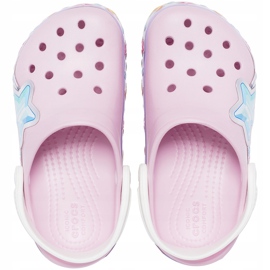 Crocs for kids Zoccolo Fl Star Band rosa 207075 6GD 1