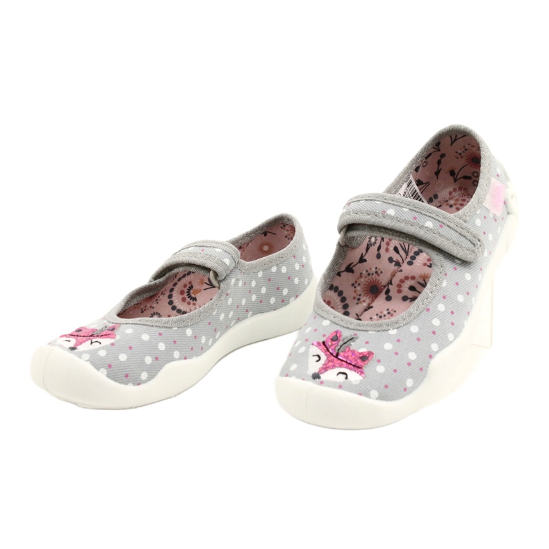 Ballerine Bambina BLANCA BEFADO 114X425 bianca rosa grigio 1