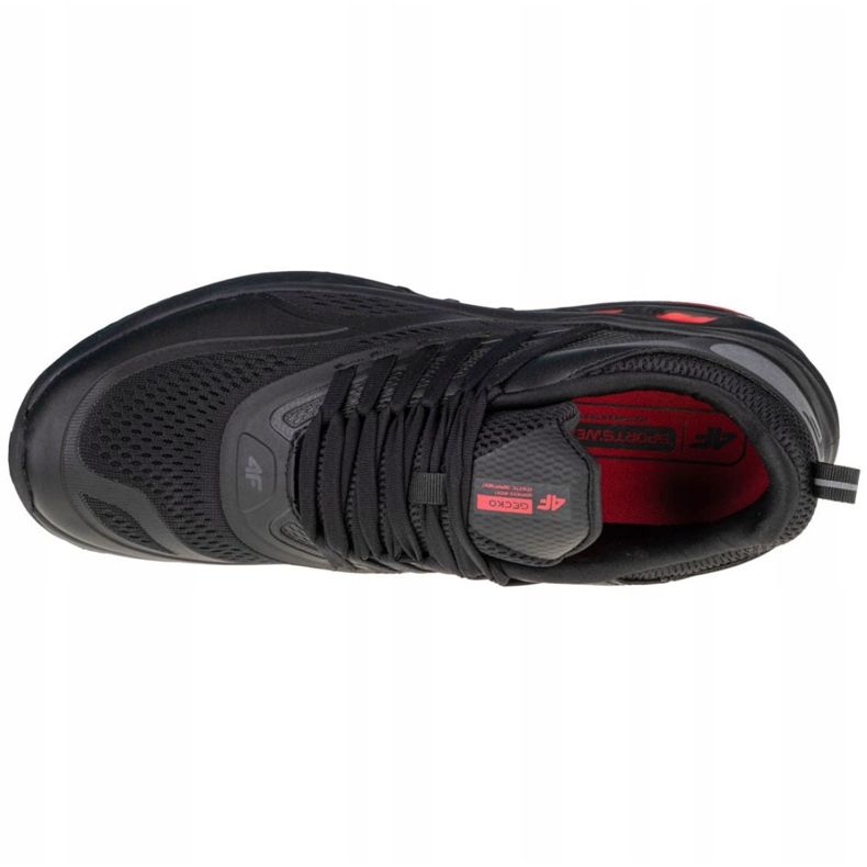 4F Scarpe da uomo Gecko M D4L21-OBMS102 20S nero 2