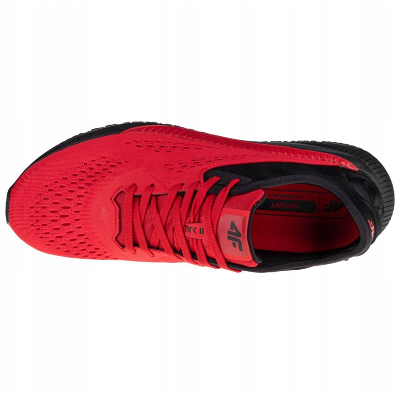 4F Uomo Mrk M D4L21-OBMS301 62S scarpe nero rosso 2