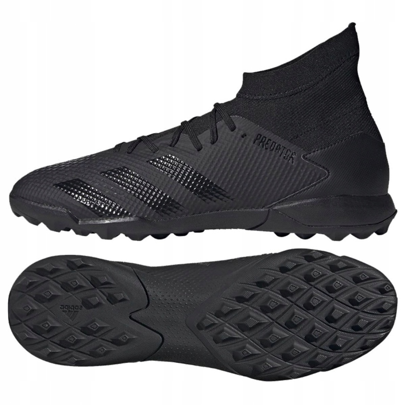 Scarpe da calcio adidas Predator 20.3 Tf nere EE9577 nero 4