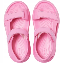 Sandali Crocs per bambini Swiftwater Expedition rosa 206267 6M3 1