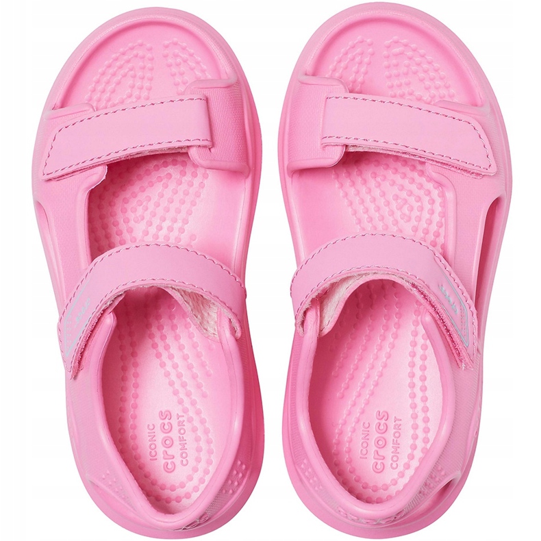 Sandali Crocs per bambini Swiftwater Expedition rosa 206267 6M3 1
