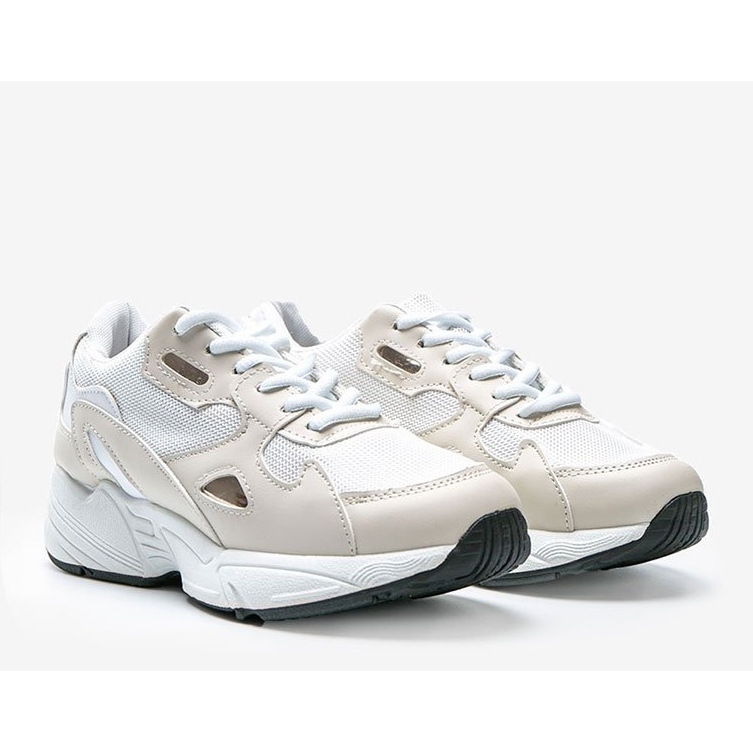 Sneakers bianche da donna Kendall bianca 1